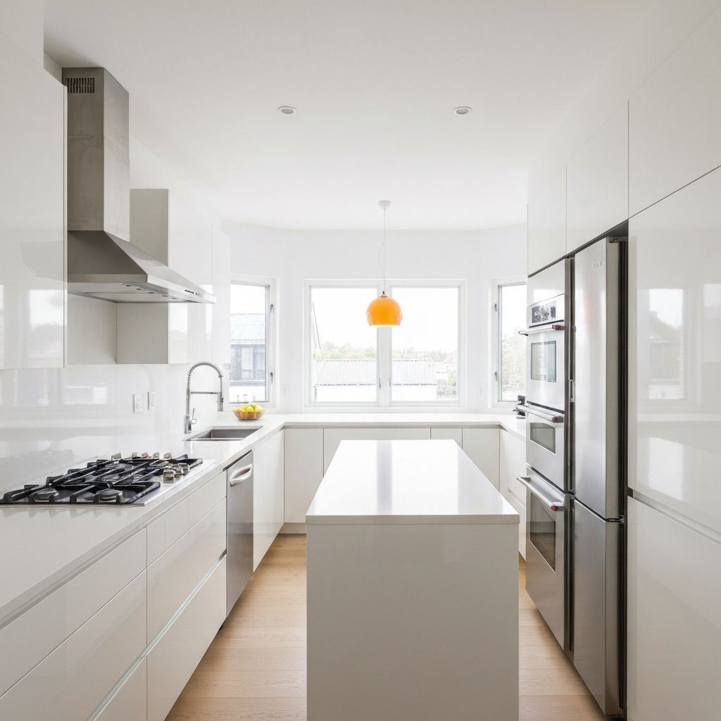 Clean modern kitchen